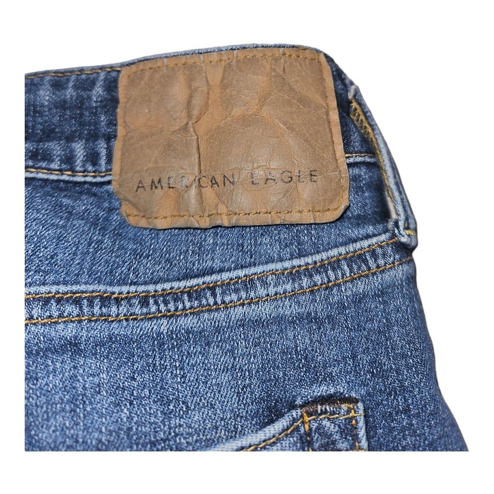 American Eagle Jean's 30x34 Men's Skinny Next Level AirFlex Distressed Stretch - Picture 5 of 7